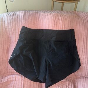 Women's Black Athletic Shorts